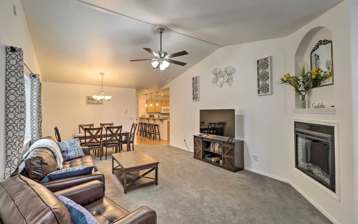 Columbia Falls Apartment | 122 m² Apartment ∙ 3 bedrooms ∙ 6 guests