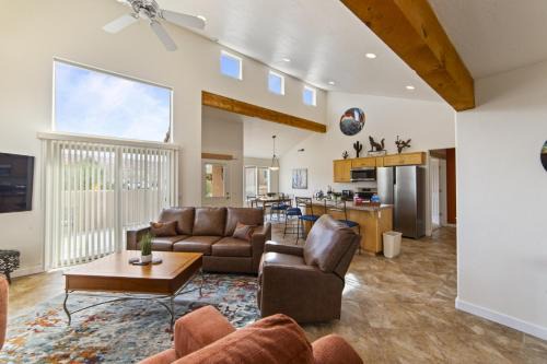 Moab South Valley House | B1- Hidden Valley Villa - Large Patio - Pool and Hot Tub
