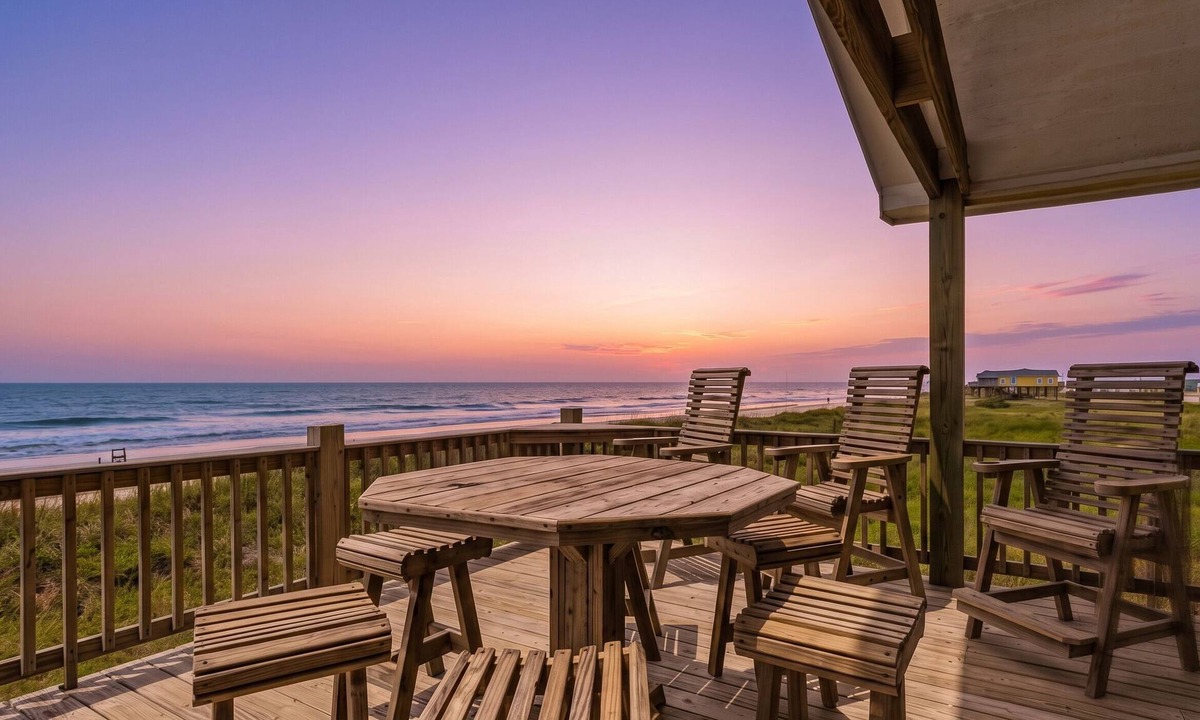 Port Bolivar House | Beachfront | Pool | Ocean Views, Loft & Bar