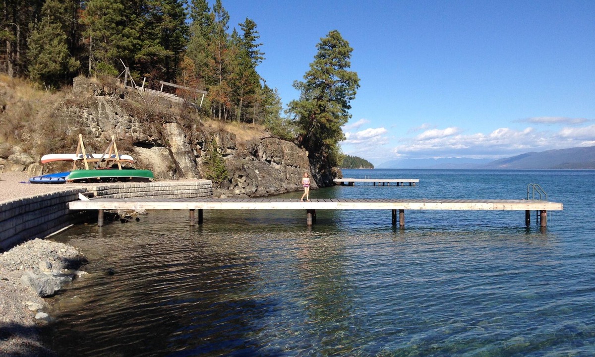 Finley Point House | Beautiful timber frame Finley Point home, lake frontage. High speed internet.