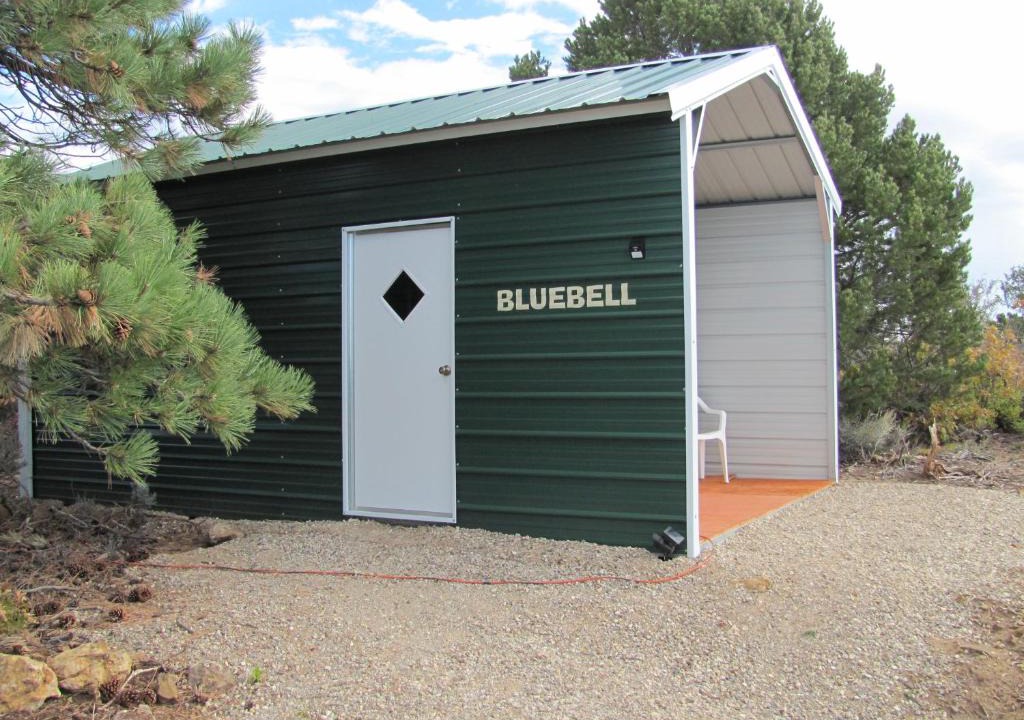 Monticello House | Bluebell Cabin, Glamour Cabin Camping, Stunning Night Sky