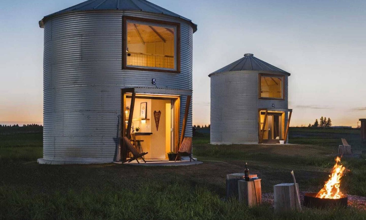 Clark Farm Silos Mountain | Kalispell