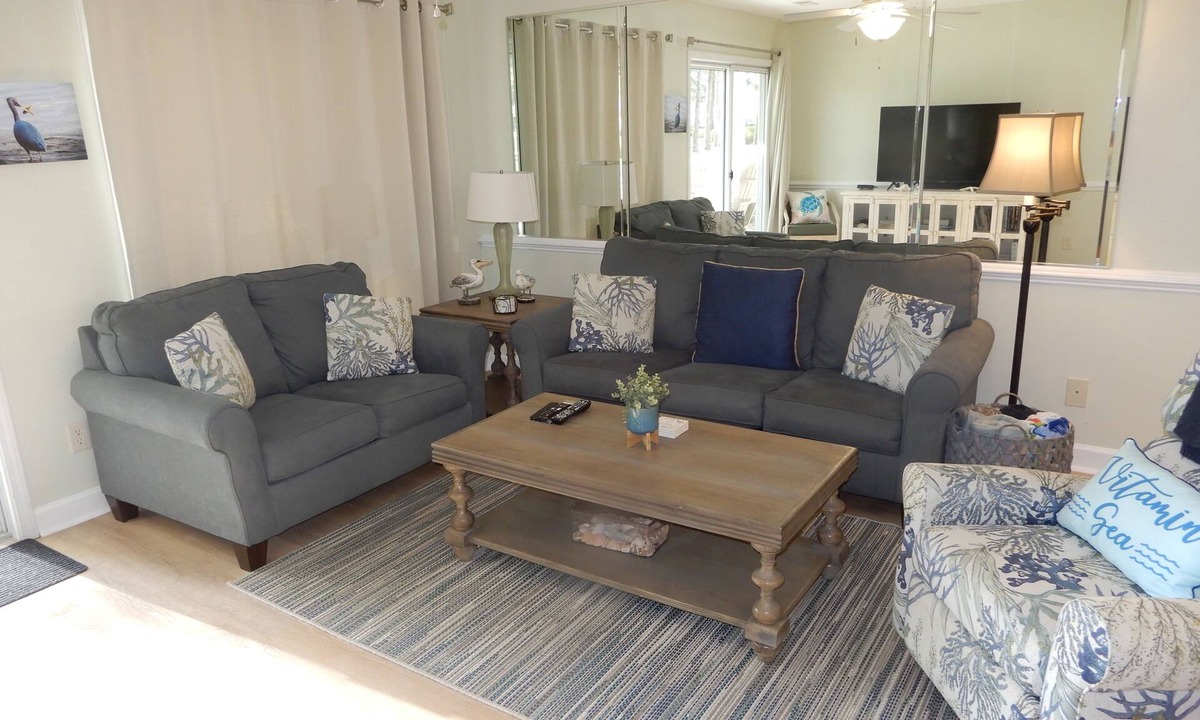 Calabash Condo | First Floor, Golf Course side, 1250 sq ft