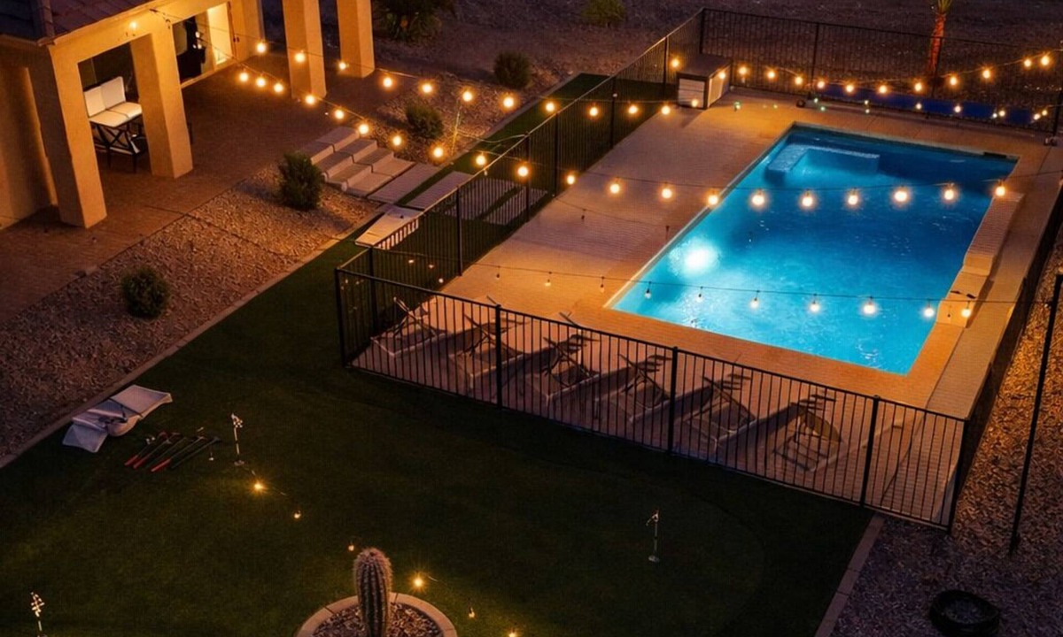 Surprise House | Heated Pool + Putting Green Game Room Oasis