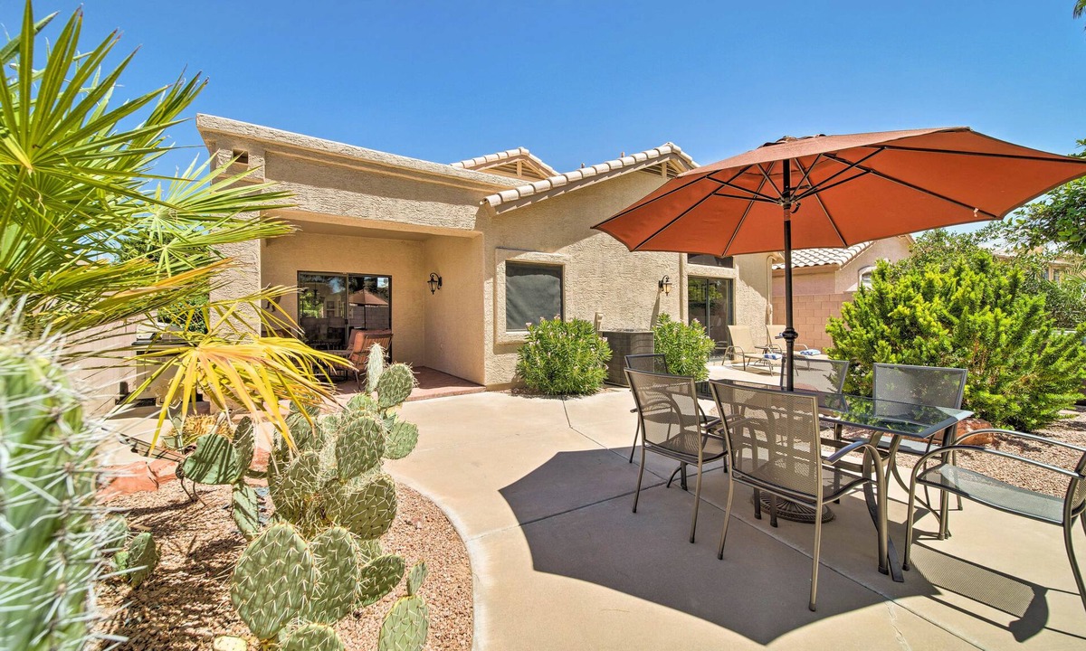Ocotillo House | Hot Tub Relaxation & Golfing: Bright Chandler Home