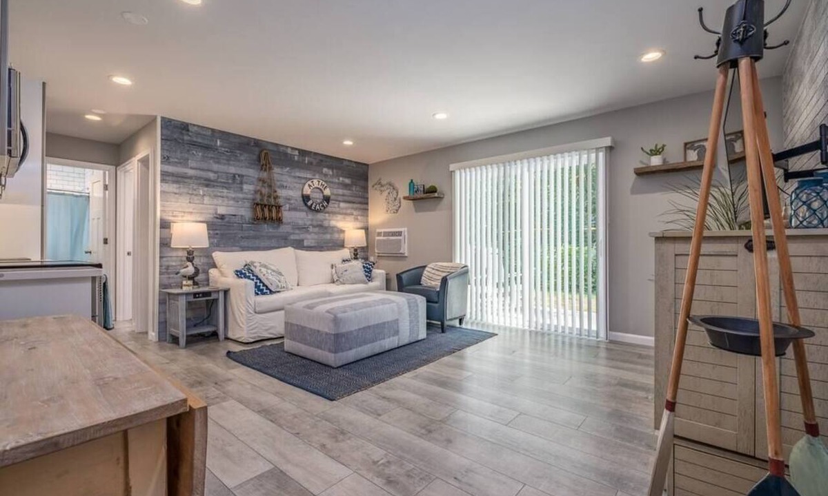 Bridgman Condo | Lakeside Serenity Villa with Private Patio