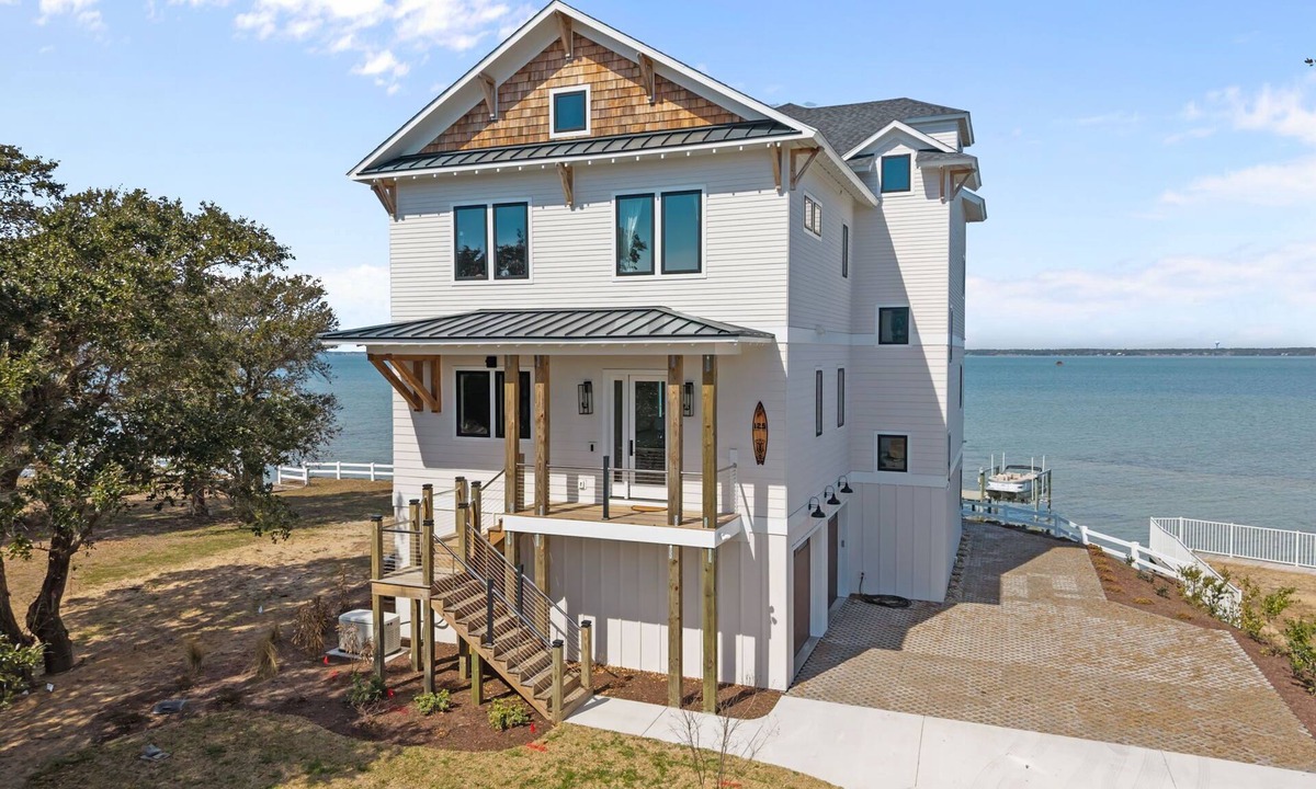 Indian Beach House | Luxury ICW Views + Dock | Pool Coming Soon