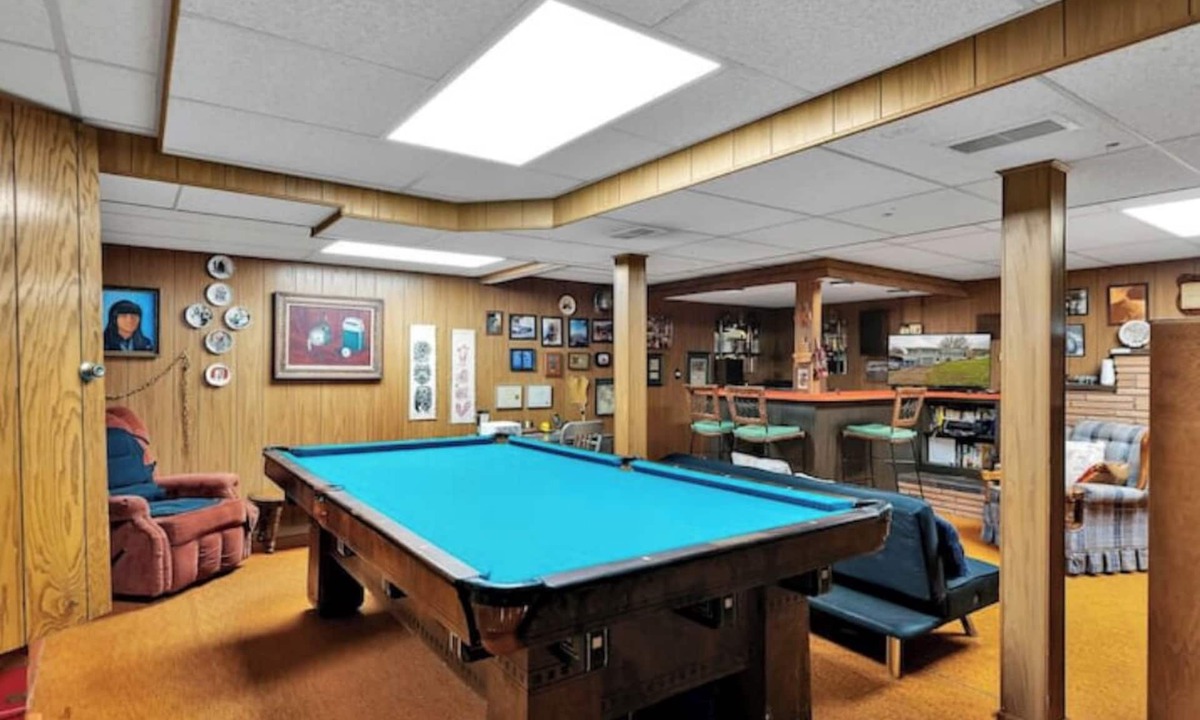 Kellogg House | Miner's Home by Kannegaard with Pool Table and Bar