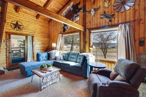 Koosharem House | Mtn-View Cabin w/Horse Pasture in Koosharem