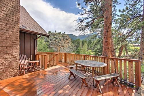 Carriage Hills House | 'Peaceful Pines' Estes Park Home: Longs Peak View