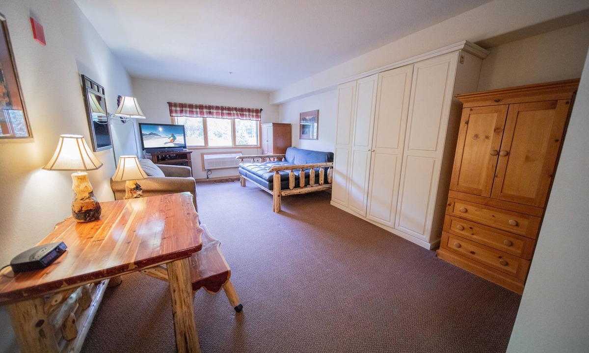 Mountain House Condo | Studio, Summer Getaway | Trails, Dining, Festivals