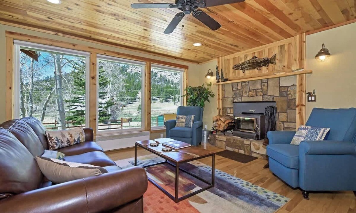 Lake George Cabin | Trout Haven @ 11 Mile - Backs to Nat'l Forest!