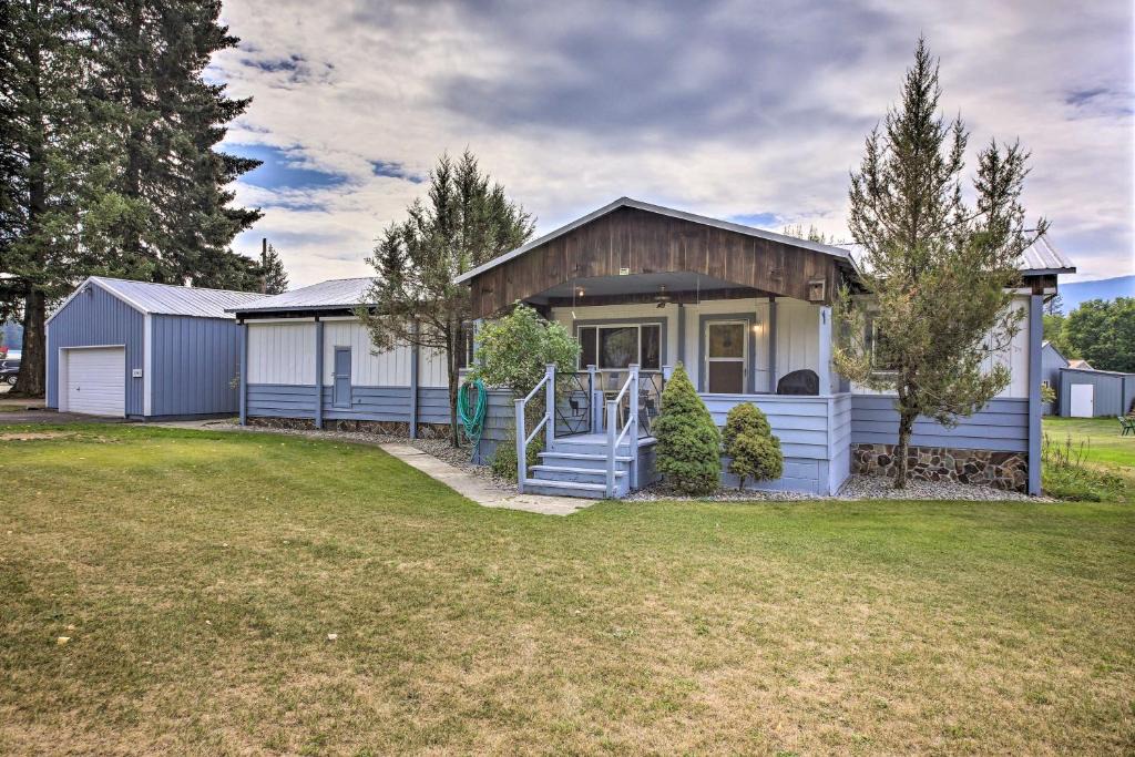 Trout Creek House | Woodsy Riverfront Retreat in Trout Creek Montana!