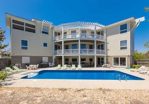 Three-story home with private pool, elevator, private W/D, and central AC