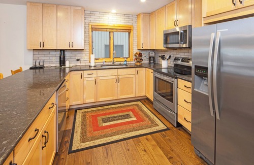 Big Sky Meadow Village Condo | Home on Big Sky Golf Course w/fireplace & community pool/hot tub -The Lone Peak Lookout