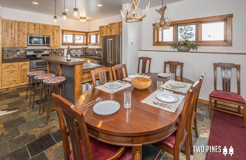 Big Sky House | Impressive Big Sky Custom Home, Private Hot Tub, Mountain Views, Fireplace