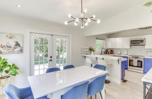 Kalispell House | Kalispell Gem Deck, Yard and Fireplace