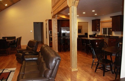 Polson House | Newer home w pool table, ping pong, foosball, gym