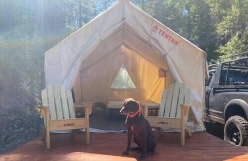 Missoula RV Rental | Tentrr Signature Site - Waylon's Way - Tentrr Plus Site open for winter camping