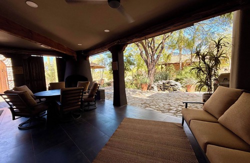 Pinnacle Peak House | 12 bedrooms Custom Home w/2 casita's, 18-hole chipping course & man-cave