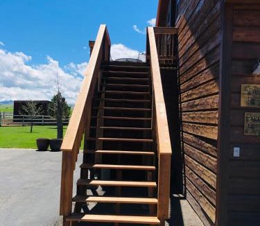 Bozeman Apartment | 2 Bedroom Loft on Horse, Goat, Donkey and Cow Farm