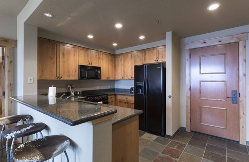 Whitefish Condo | 2 bedroom with incredible views and direct ski in and out! Hot tub/underground parking/gym