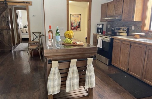 Lakeside Cabin | 2 bedrooms, 2 bath cabin in the Alpine forest with views of flathead lake.