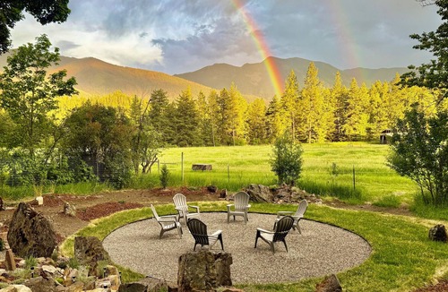 Arlee House | A serene, rustic farmhouse nestled on the banks of the Jocko River. Perfect for nature lovers, this cozy getaway offers peace, privacy, and stunning outdoor spaces to immerse yourself in the beauty of Montana.