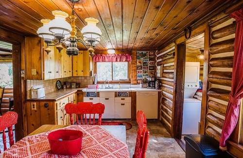 Martin City Cabin | Authentic Vintage Cabin 9 Miles from Glacier