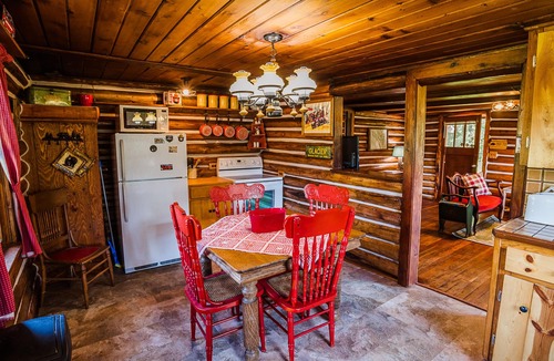 Martin City Cabin | Authentic Vintage Cabin 9 Miles from Glacier