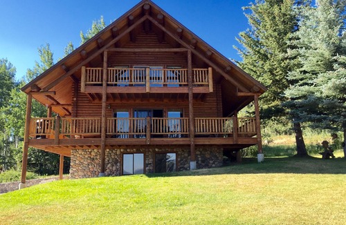 Star Valley Ranch House | Beautiful Aspen Cabin - Great Views, Great Location! Star Valley Ranch