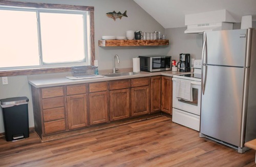 Devils Lake Apartment | Beautiful, Cozy Loft in Devils Lake!