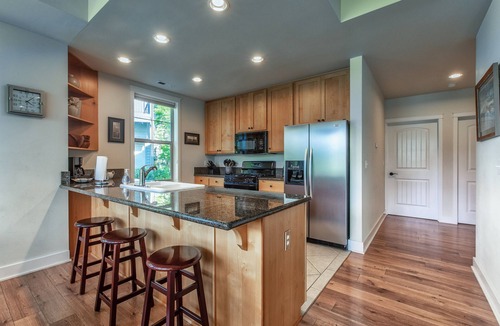 Dover Bay Condo | Beautiful natural setting in a new waterfront resort near Sandpoint