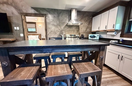 Whitefish House | Bison Ridge Cabin #4 | 4BR Getaway w/Hot Tub, Fire Pit & Grill | Sleeps 10!