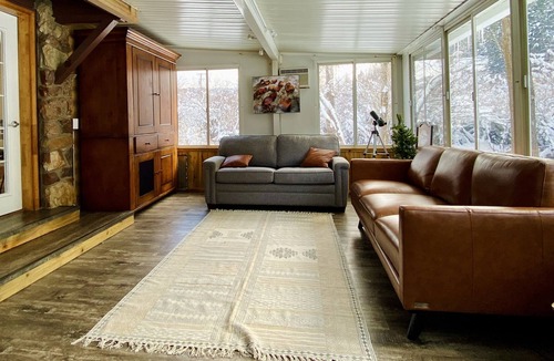 Kamas House | Cabin on a creek with sauna and snowshoes-Near Park City and Uinta Forest