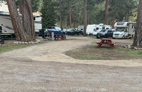 Ravalli County RV Rental | CAMP SULA - RV SITE 14 - back in