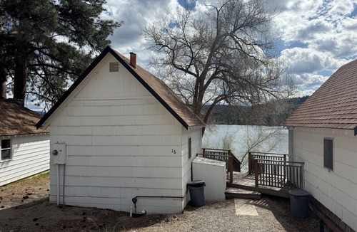 Republic Cabin | Charming Lakefront Cabin w/Full Kitchen - Sleeps 3- at Tiffanys Resort