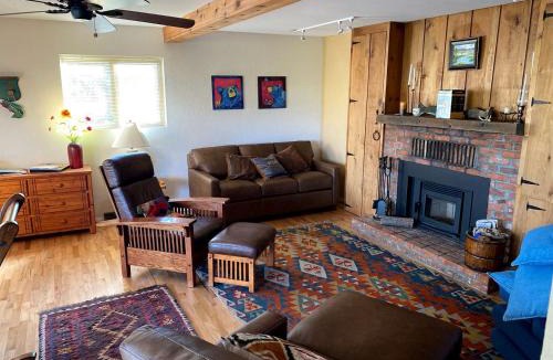 Ennis House | Charming Riverside Vacation Rental with Scenic Mountain Views near Ennis, Montana
