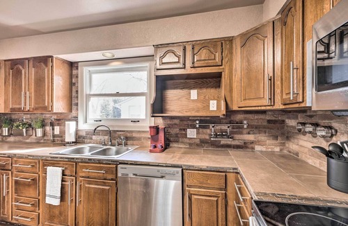 Skyway Cottage | Colorado Springs Home: Game Room, 3 Mi to Downtown