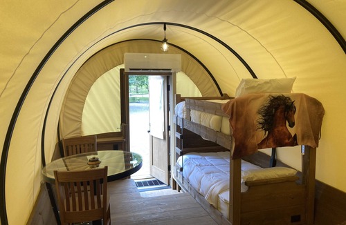 Swan Valley House | Conestoga Wagon 2 - Swan Valley RV Park - Near scenic Snake River