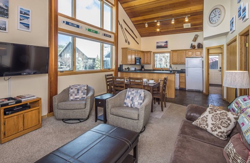 Big Horn Condo | Cozy Big Horn Home Walking Distance to Big Sky Resort | Ski-In/Out | Fireplace