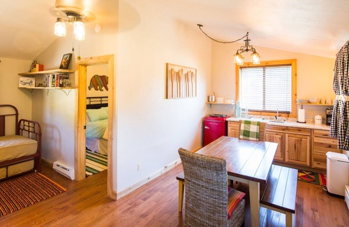 Huson Cabin | Cozy Bunk House situated next to main house for additional guests