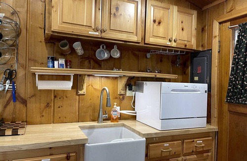 Last Chance Cabin | Cozy Secluded Cabin Surrounded by Trees near Yellowstone, Idaho