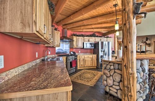 Emily Cabin | Dock, Fire Pit & Beach! Expansive Ruth Lake Home