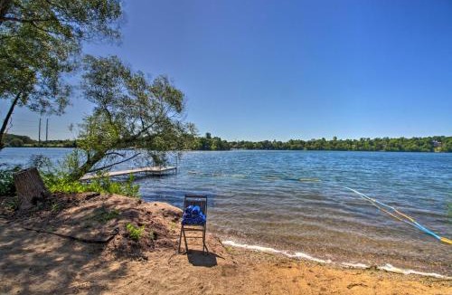 Alexandria House | Dock, Hot Tub & Game Room: Luxe Lake Latoka Home