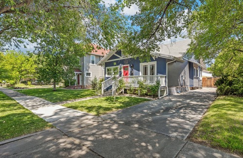 Grand Junction House | Downtown craftsman home with hot tub. 3 blocks from restaurants, shops and bars.