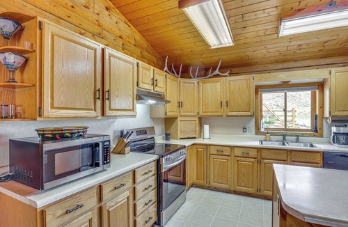 Dubois Cabin | Dubois Riverfront Lodge w/On-Site Fishing & Views