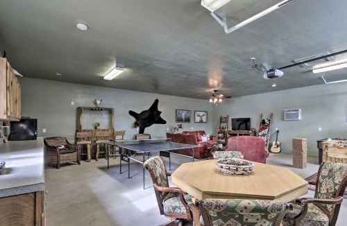 Overgaard House | Fire Pit + Game Room: Heber-Overgaard Cabin!