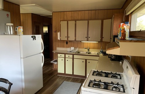 East Glacier Park Village House | Glacier Get Away Cabin-Great rates. Convenient location, clean, comfy, mtn view.