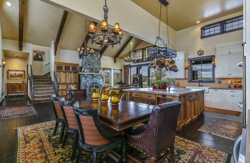 Crooked River Ranch House | Gorgeous Architectural Home on Pitchfork T. Ranch w/Organic Farm and Restaurant